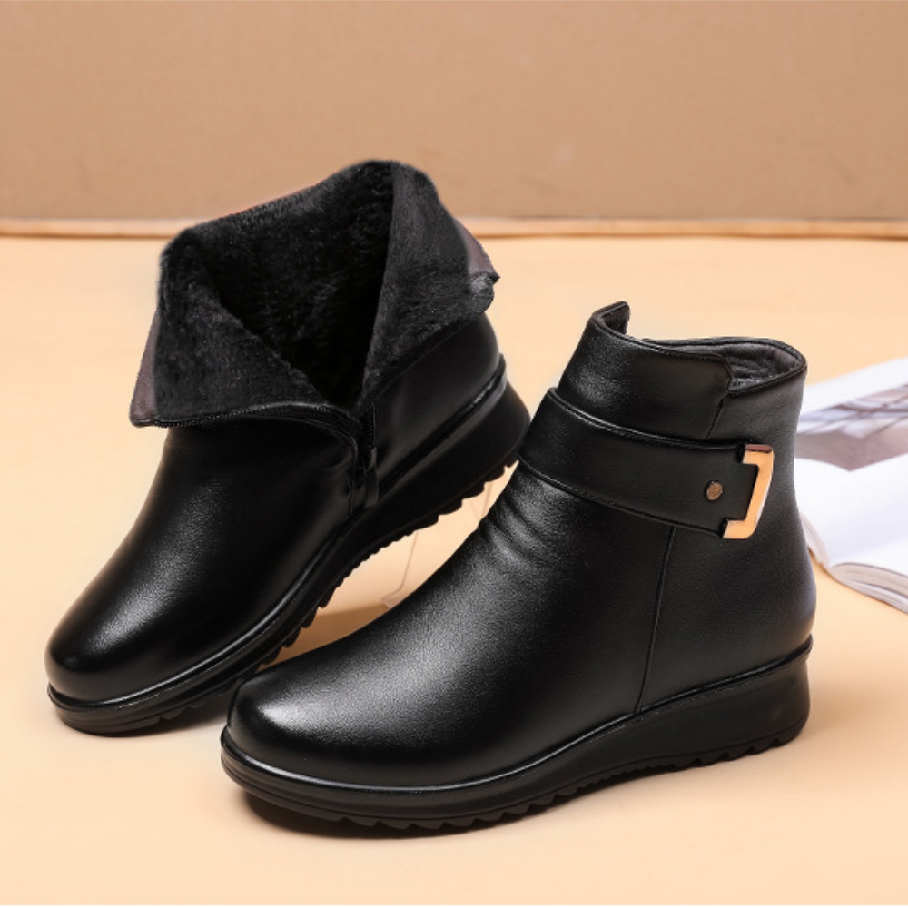 Women Orthopedic Wide Toe Box Comfy Winter Ankle Boots