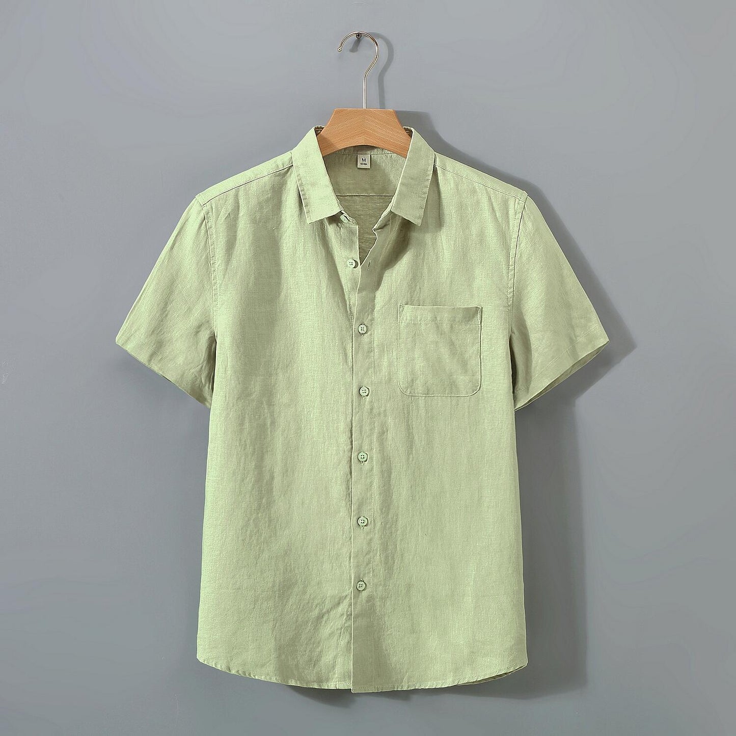 Vintage Linen Short Sleeve Shirt