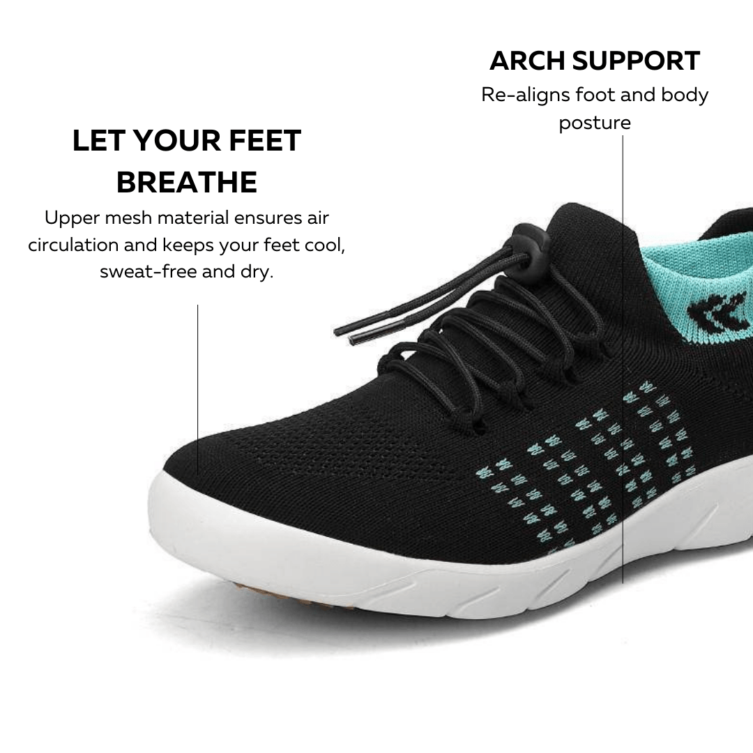 Ortho Plus - Comfortable Orthopedic Sneakers With Stretchable Cushion Shoes for Women