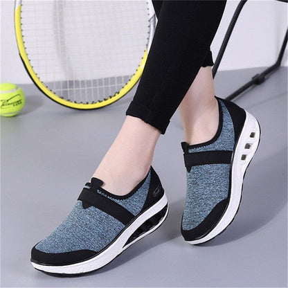 Women Orthopedic Sneakers Casual Slip On Cushion Streth Comfortable Walking Shoes - Smiths Picks - Shoes